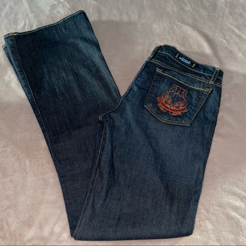Rock & republic wide leg jean size 32 long